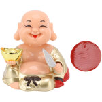 Accueil ornement de bouddha riant � �nergie solaire d�coration de bouddha souriant hochant la t�te automatique ...