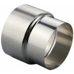 Acier inoxydable po�le tuyau r�ducteur tube connecteur chemin�e conduit doublure adaptateur - �80mm / ...