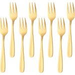 Acier inoxydable tafelgabeln or set de couverts de table fourchette men�gabeln 8 pi�ces manche longue ...