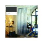 Acova - radiateur chauffage central clarian vertical simple 2725w anthracite grey 7016 rx04 - 180 - 100c7016 ...