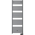 Acova sèche - serviettes électrique ? tweed gris anthracite ? 750 w ? 158, 2 x 50 cm ? inertie fluide ... Acova sèche - serviettes électrique ? tweed gris anthracite ? 750 w ? 158, 2 x 50 cm ? inertie fluide ...