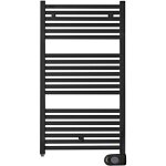 Acova sèche - serviettes électrique ? tweed noir ? 500 w ? 96, 8 x 50 cm ? inertie fluide Acova sèche - serviettes électrique ? tweed noir ? 500 w ? 96, 8 x 50 cm ? inertie fluide