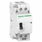Schneider electric - acti9, ict contacteur � commande manuelle 40a 2no 220. . . 240vca 50hz - a9c21842 ...