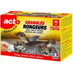 Acto - rpulsif granuls 40m - 8 x 50 grs : une protection simple contre les rongeurs et fouines
