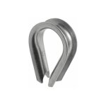 Cosse c?ur - inox a4 Øcâble 12mm - unité Cosse c?ur - inox a4 Øcâble 12mm - unité