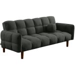 Bestmobilier ? canap� convertible clic - clac 2 places ? tissu textur� 100% polyester ? couchage occasionnel ...