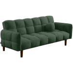 Bestmobilier - adam - canap� convertible clic - clac 2 places bubble en tissu textur�