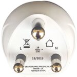 Adaptateur 2p + t afrique du sud 230v 3680w lte design Adaptateur 2p + t afrique du sud 230v 3680w lte design
