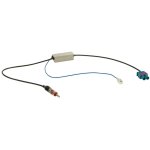 Adaptateur antenne fakra m double vers din male 8. 5v leoni