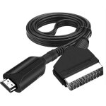 Adaptateur audio vidéo convertisseur péritel vers hdmi pour téléviseur hd / dvd / décodeur / ps3 / pal ... Adaptateur audio vidéo convertisseur péritel vers hdmi pour téléviseur hd / dvd / décodeur / ps3 / pal ...