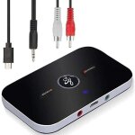 Adaptateur bluetooth r�cepteur, ozvavzk bluetooth �metteur r�cepteur 5. 0 transmetteur r�cepteur bluetooth ...