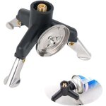 Adaptateur de br�leur triangulaire ulisemoutdoor, adaptateur de r�servoir de gaz, connecteur de r�chaud ...
