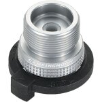 Adaptateur butane � cga 600 converter 8oz nozzle type butane canister to 1lb propane grill connection ...