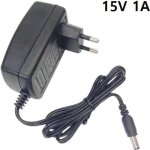 Adaptateur chargeur universel ac / dc 15v 1a prise eu embout 5. 5mm x 2. 5mm