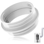 Adaptateur climatiseur mobile 130 / 150 mm kit tuyau d?chappement connexion fentre simple