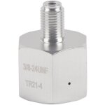 Adaptateur co2 pour f�t de bi�re brass� � domicile, mini r�gulateur d'eau gazeuse 3 / 8 - 24unf � 6acme ...