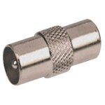 Adaptateur coaxial iec / f mle