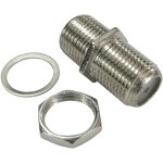 Rs pro - adaptateur coaxial type f femelle vers type f femelle, droit ( prix pour 1 )