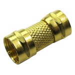 Rs pro - adaptateur coaxial type f mle vers type f mle, droit ( prix pour 1 )
