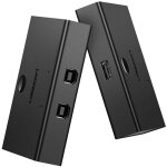 Adaptateur de commutateur adaptateur de commutateur 2x usb - b - usb - a - noir