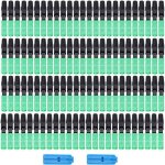 Adaptateur et connecteur pour c�ble courant faible lot de 100 connecteurs rapides � fibre optique int�gr�s ...