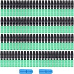 Adaptateur et connecteur pour cble courant faible lot de 100 connecteurs rapides  fibre optique intgrs ...