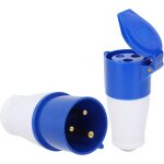 Adaptateur �lectrique jeu de connecteurs de prise, jeu de prises d'alimentation monophas�es � 3 broches, ...