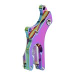 Adaptateur de frein à disque pour vélo en alliage d'aluminium, compatible avec selle fixe, accessoire ... Adaptateur de frein à disque pour vélo en alliage d'aluminium, compatible avec selle fixe, accessoire ...
