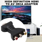Adaptateur hdmi vers av, hdmi vers rvb for convertisseur de composants rca adaptateur de synchronisation ...