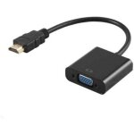 Adaptateur hdmi vers vga avec audio 3, 5 mm et port micro usb convertisseur plaqu� or hdtv actif 1080p, ...