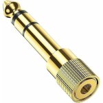 Adaptateur jack 6, 35 mm mle vers femelle 3, 5 mm, prise casque audio pour table de mixage audio / piano ...