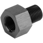 Adaptateur de manom�tre de pression d'huile, r�ducteur npt femelle � m10x1. 0 mle de remplacement noir ...