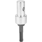 Adaptateur de perceuse �ctrique � tari�re de jardin, connecteur de tari�re de terre � 2 puits pour sds ...
