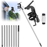 Adaptateur de perche d'extension pour bombe a�rosol - perche t�lescopique de 2, 95 m�tres - buse r�glable ...