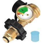 Adaptateur pol vers qcc avec manom�tre, connecteur pour r�servoir de propane, interface de conversion ...