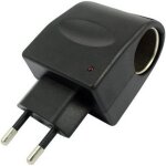 ?adaptateur portable : l'adaptateur allume - cigare 220 v ac vers 12 v dc est portable pour une utilisation ...