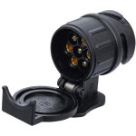 Adaptateur de prise 13 broches � 7 broches pour remorque c�t� voiture - ouylaf