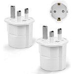 Adaptateur prise anglaise, adaptateur de voyage france vers uk, adaptateur de prise, adaptateur type ...