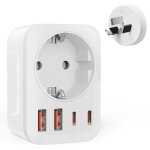 Adaptateur prise australie chine nouvelle - zélande, avec 2 usb & 2 usb - c adaptateur voyage fr 2 broches ... Adaptateur prise australie chine nouvelle - zélande, avec 2 usb & 2 usb - c adaptateur voyage fr 2 broches ...