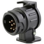 Adaptateur prise remorque 13 broches vers 7 broches connecteur fiche attelage voiture pour tracteur, ...