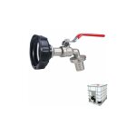 Yzmrbdqc - adaptateur de réservoir ibc connecteur à filetage, robinet cuve 1000l robinet recuperateur ... Yzmrbdqc - adaptateur de réservoir ibc connecteur à filetage, robinet cuve 1000l robinet recuperateur ...