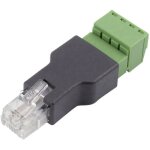 Adaptateur rj 11 tru components fl - 29 rj11 m�le, droit 1 pc(s) s335241