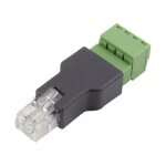 Adaptateur rj 11 tru components fl - 29 rj11 mle, droit 1 pc(s) s335241