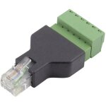 Adaptateur rj 12 tru components fl - 30 rj12 mâle, droit 1 pc(s) Adaptateur rj 12 tru components fl - 30 rj12 mâle, droit 1 pc(s)