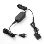 Adaptateur secteur ack - e18, adaptateur de batterie factice lp - e17, chargeur d'appareil photo compatible ...