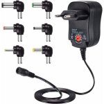 Adaptateur secteur universel 12w, transformateur de puissance 3v 4. 5v 5v 6v 7. 5v 9v et 12v dc 220v