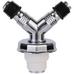 Adaptateur de siphon de sol en pvc, universel, pour cuisine, salle de bain, machine � laver, facile � ...