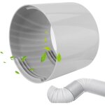 Adaptateur de tuyau d'�chappement de climatisation �13cm - raccord de tuyau d'�chappement connecteur ...