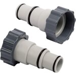 Adaptateur de tuyau de piscine, 2pcs adaptateur de piscine avec filetage filet� femelle