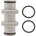 Adaptateur de tuyau de piscine, raccord droit de 3, 8 cm � 3, 8 cm, raccord filet� pour intex, de debuns ...